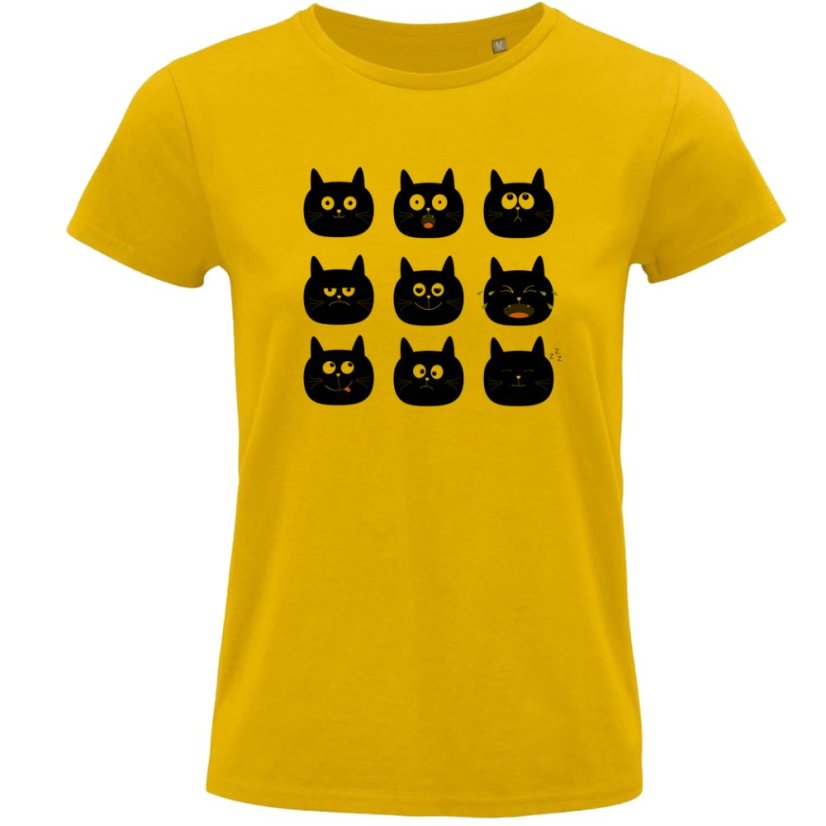 Dámske BIO tričko Mačacie nálady