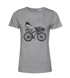 Dámske BIO tričko  horský bicykel
