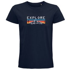 Pánske tričko Explore čierne