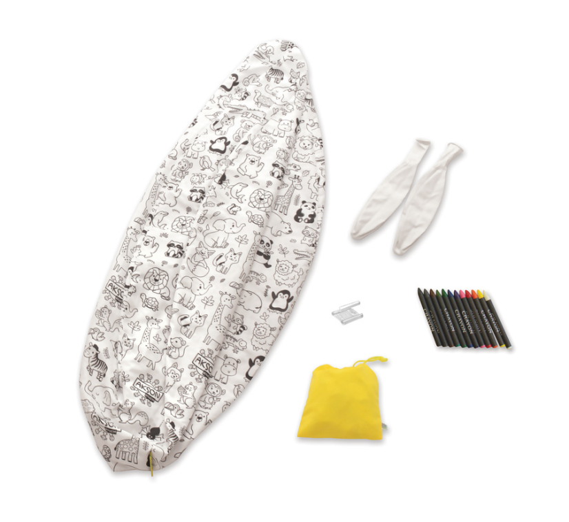 Balónový míč XXL – Zvířátka k vybarvení 85cm