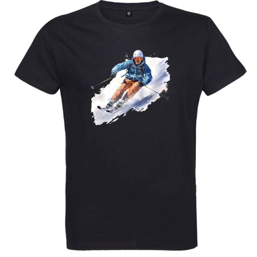 Pánske tričko Lyžiar