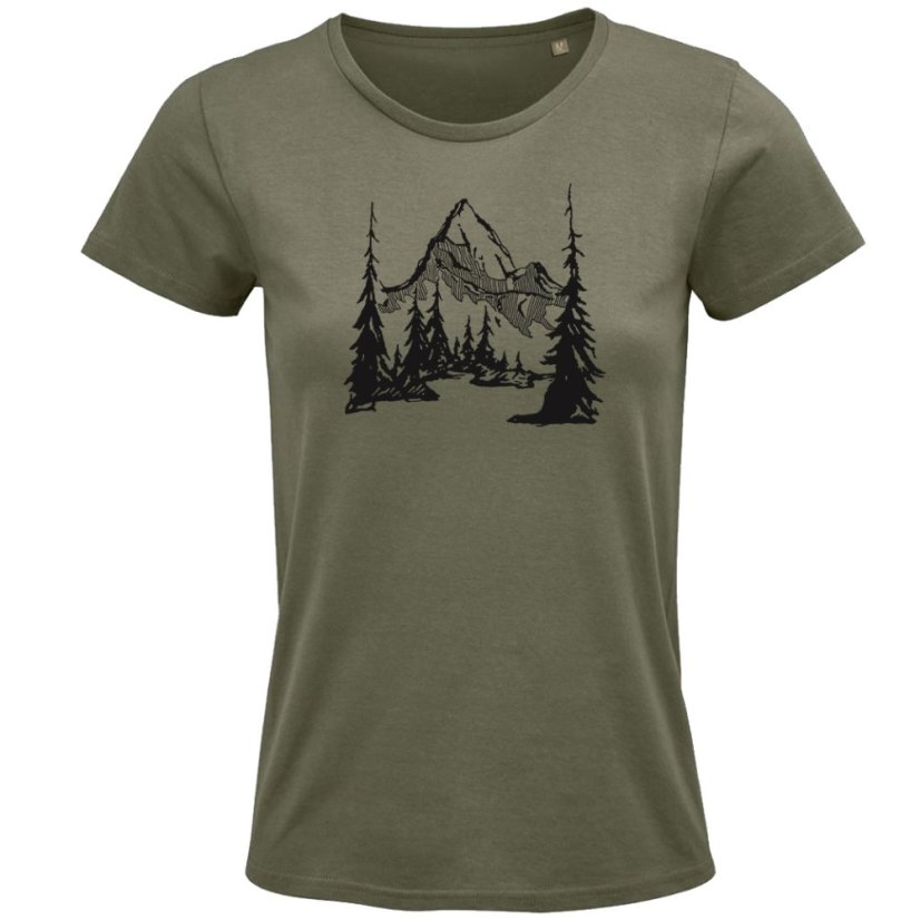 Dámske tričko Horská túlačka