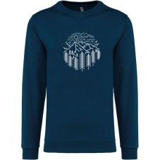 Mikina Príroda v kruhu skica