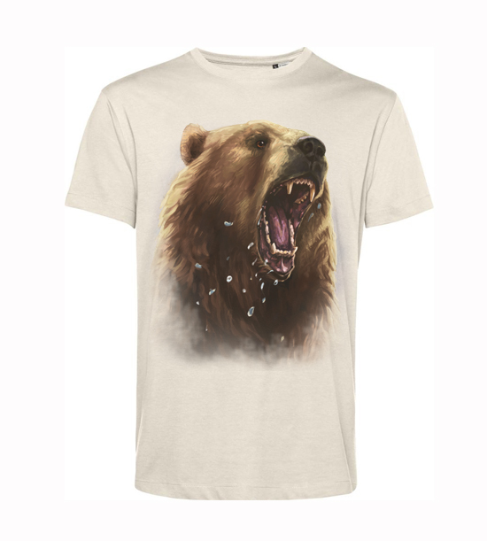 Pánske tričko zúrivý medveď