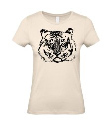 Dámske tričko tiger skica