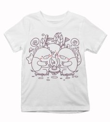 Detské tričko Maľované prasiatka