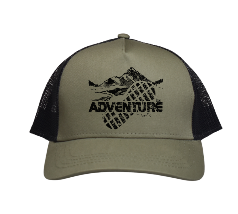 Šiltovka Adventure - Veľkosť: Universal, Farby: Čierna
