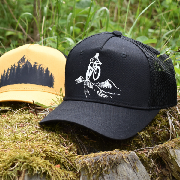Šiltovka Horská cyklistika, čierna