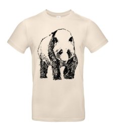 Pánske tričko Panda skica