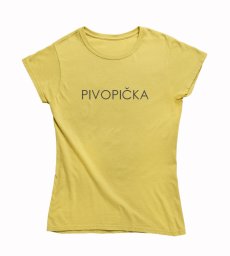 Dámske vtipné BIO tričko pivopička