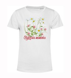Dámske tričko najlepšia maminka poľné kvety