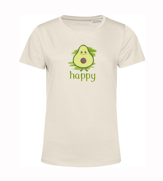 Dámske  tričko avokádo happy