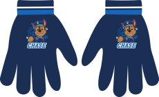 Detské zimné rukavice Paw Patrol – Chase, modré (univerzálna veľkosť)