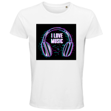 Pánske tričko I love music