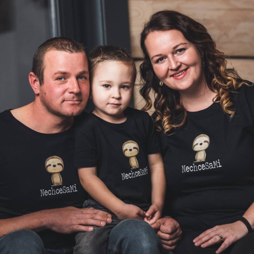 Dámske vtipné tričko nechce sa mi čierne