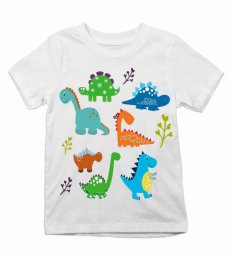 Detské tričko Kamoši dinosaure