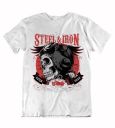 Pánske tričko steel iron