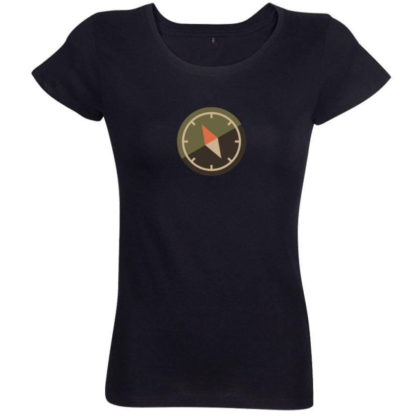 Dámske tričko Retro kompas