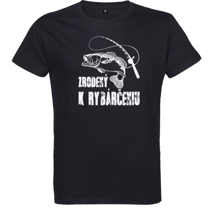Pánske tričko zrodený rybár