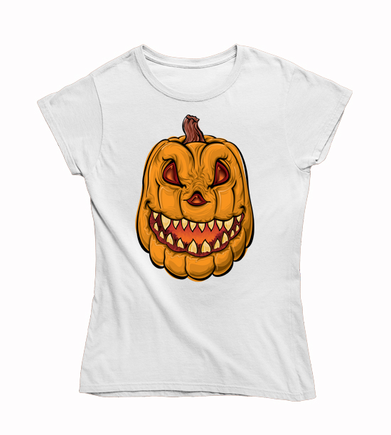 Dámske tričko vysmiata tekvička