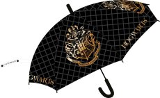Harry Potter – Detský dáždnik Hogwarts, automatické otváranie, čierny