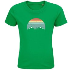 Detské tričko Retro príroda farebné