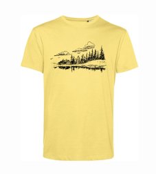 Pánske BIO tričko horská chata