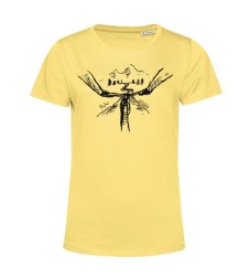 Dámske BIO  tričko výhľad z bicykla