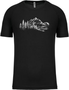 Pánske funkčné tričko Štíty hôr