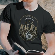 Pánske tričko Hory a pivo Dokonalá dvojica