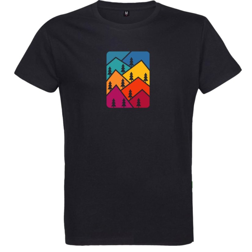 Pánske tričko Farebné stromy