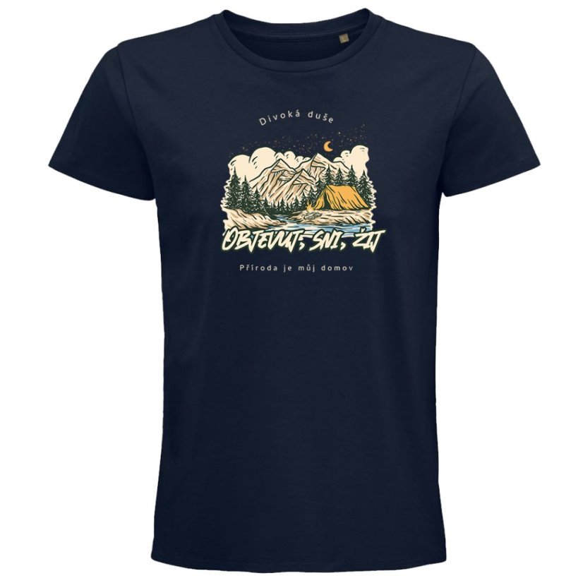 Pánské tričko Příroda je můj domov