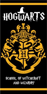 Harry Potter – Hogwarts, uterák 70×140 cm