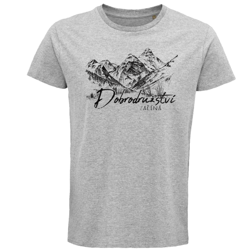 Pánské tričko Dobrodružství začíná