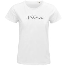 Dámske tričko EKG príroda