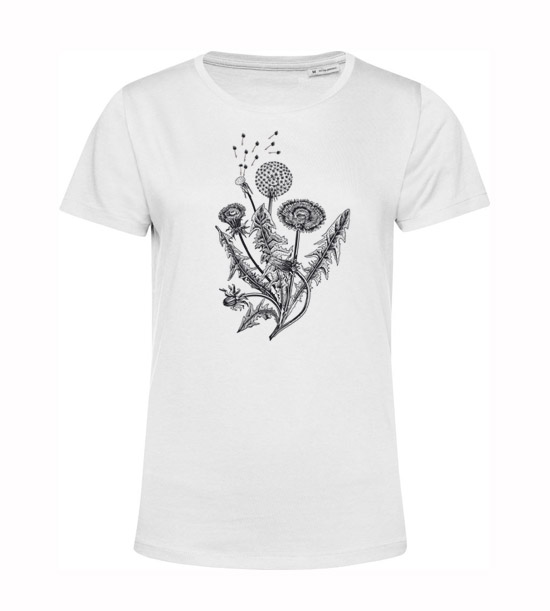 Dámske  tričko Kreslená púpava