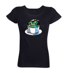 Dámske Bio tričko Hory a čaj