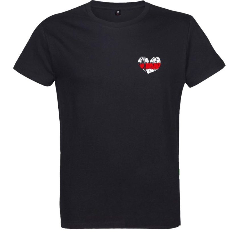 Pánske tričko Turistická značka Srdiečko