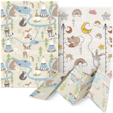 Detská skladacia podložka 180 x 120 cm  INDIAN – malá