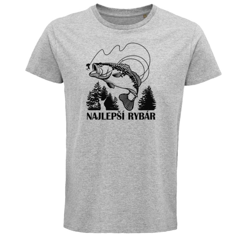 Pánske tričko Najlepší rybár