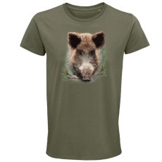 Pánské  tričko Hlava divočáka
