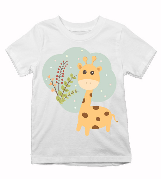 Detské tričko žirafka
