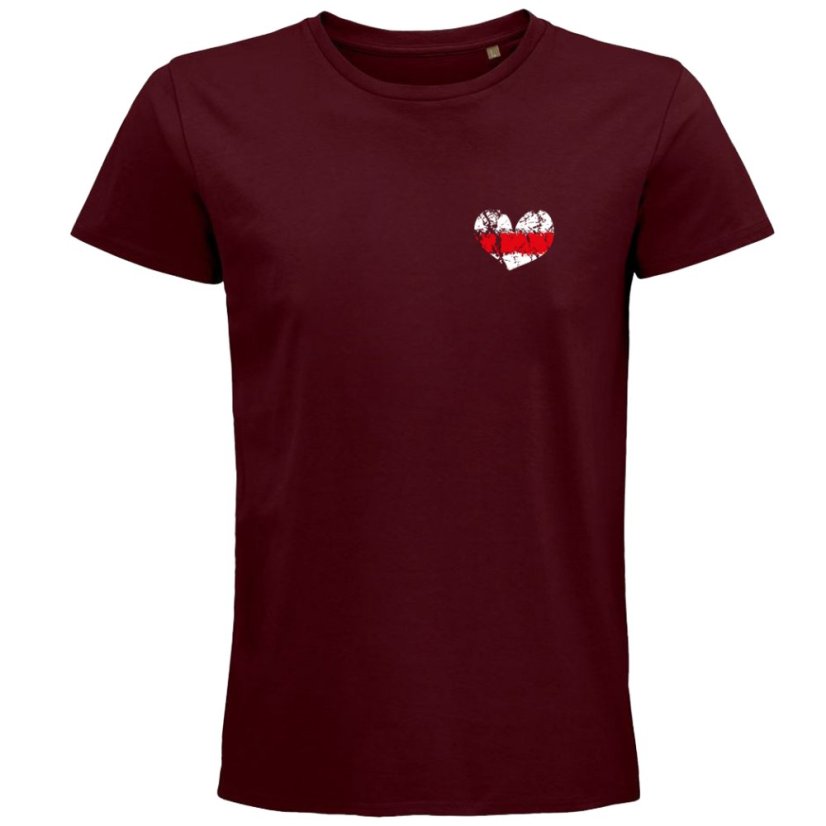 Pánske tričko Turistická značka Srdiečko