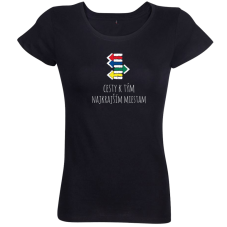 Dámske tričko Cesty k tým najkrajším miestam