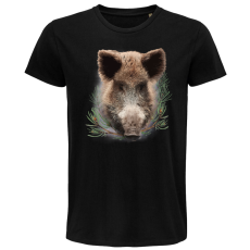 Pánske Bio tričko Hlava diviaka