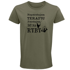 Pánske tričko potrebujem ísť na ryby