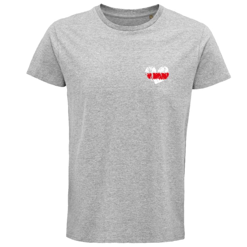 Pánske tričko Turistická značka Srdiečko