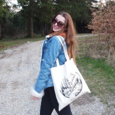 BIO bavlnená taška Príroda v kruhu