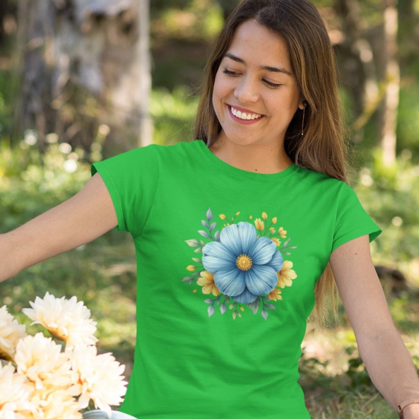 Dámske Bio tričko Kvetinový sen