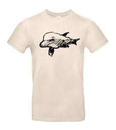Pánske tričko Delfín skica